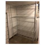 Metal shelving