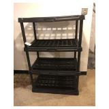 Plastic shelving