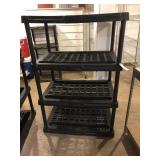 Plastic shelving