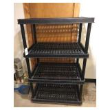 Plastic shelving