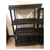 Plastic shelving