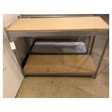 Metal shelving