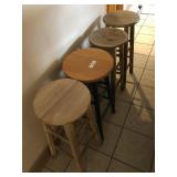 Assorted stools