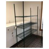 Metal shelving