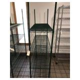 Metal shelving