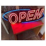 Open sign