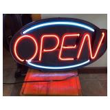 Open sign