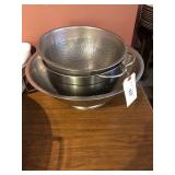 Collanders, strainer