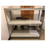 Metal shelving
