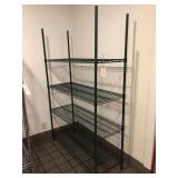 Metal shelving