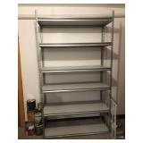 Metal shelving