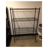 Metal shelving