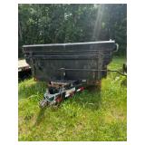 Sure-Trac Black Tandem Axle Dump Trailer