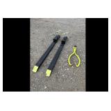 Mixed lot of Forklift Forks Log Tongs