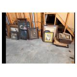 Mixed lot of Framed Art and Empty Frames