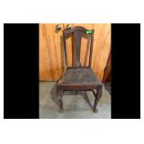 Vintage Wooden Frame Chair
