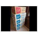 Mixed lot Ball Pint Canning Jars 5 Dozen