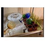 Mixed lot of Glassware Mugs Shakers