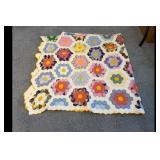 Handmade Flower Quilt