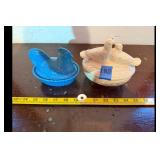 Hen and Doves Nest Trinket Dishes