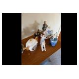 Collectible Figurines and Teapot Lot