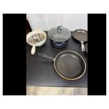 Mixed lot Cookware Pots Pans Mixing Bowls
