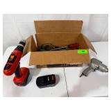 Mixed lot of Black Decker drill hand tools