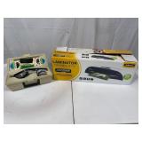 Mixed lot of Fellowes Laminator Dymo Label Maker