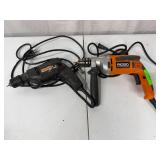 Mixed lot of Craftsman Ridgid drills A9909 R7111