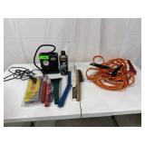 Mixed lot of Slime Tire Inflator Jumper Cables