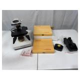 AmScope Microscope with Accessories