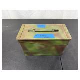 Ammunition Box - with Assorted Shotgun Shells