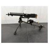 Collectible Black Machine Gun Tripod Stand