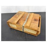 Small Arms Ammunition Crate - Wood Box, BAI LA...