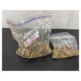 Ziploc 30 MI Carb Cartridge Brass Casings