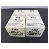 CCI No. 35 Arsenal Primers - For 50 Cal....