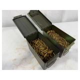 7.62x51 Ball Ammunition Loose Two Ammo Cans