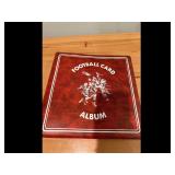 Football Card Album - Red Cover