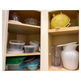 Kitchen Storage: Bowls, Colanders, Pitcher