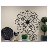 Decorative Items - Wrought Iron Wall Decor,...