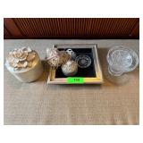 Decorative Items - Ceramic Jar, Pin Cushions,...