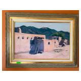R. Thomas Painting - Framed Artwork,...