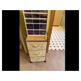 Craft Storage Organizer with Craft Supplies