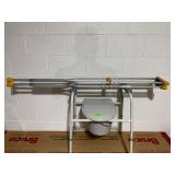 Mixed lot of Crutches and Rolling Commode Chair