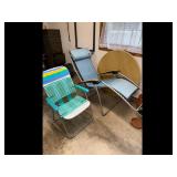 Mixed lot of Zero Gravity and Lawn Chairs