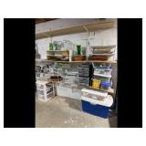 Mixed lot of Storage Bins Shelving Decor