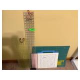 Mixed lot of Sewing Quilting Rulers Rotary Mats