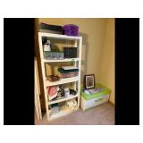 Mixed lot of Fabric Storage Bins Craft Supplies