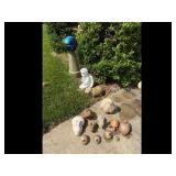 Mixed lot of Garden Decor Items