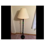 Black Floor Lamp Cream Shade